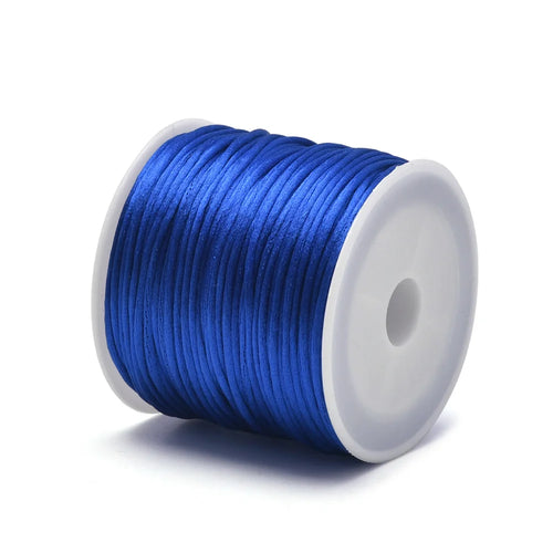 1.5mm Crafts Satin Rattail Cord String from Nylon for Chinese Knot,