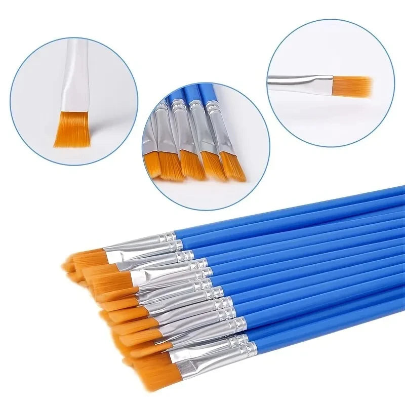 20pcs Painting Brushes For Painting Handcraft Arts And Craft For