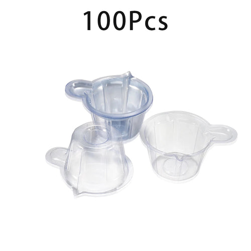 50-150Pcs 40ML Plastic Disposable Cups Dispenser Silicone Resin Mold
