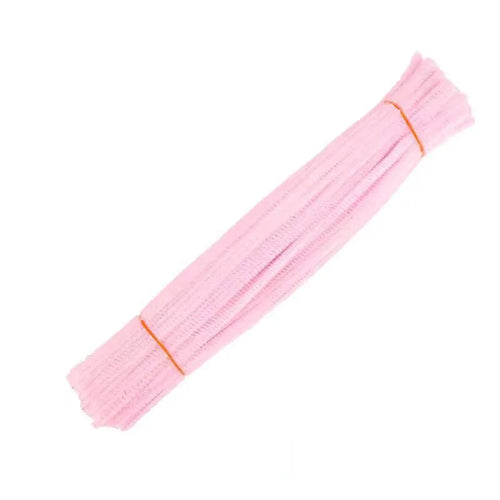 100pcs 30cm Chenille Stems Stick Cleaners Kids Educational Toys