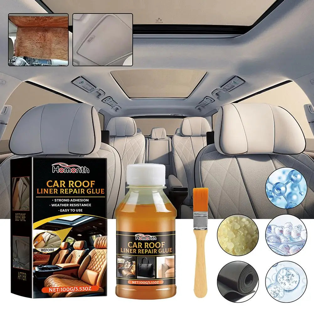 Car Headliner Fabric Glue Artificial Leather Glass Glue All-Purpose