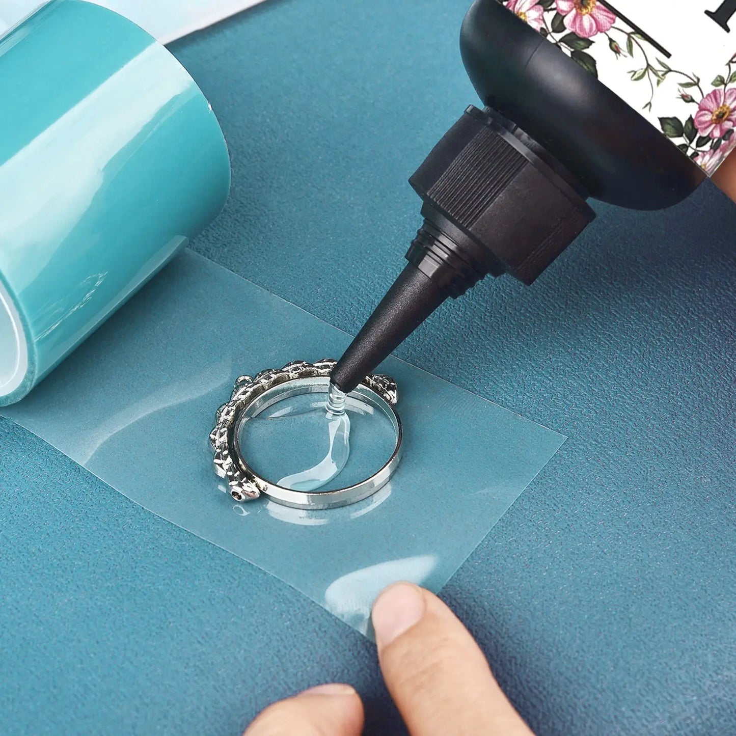 20g 50g UV Resin Glue UV Pen Set Quick-Drying Clear Hard Epoxy Resin