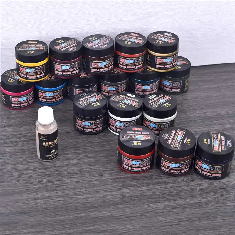 Vegetable Tanned Leather Pigment 50g/Bottle Coloring DIY Leather
