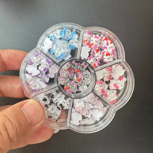 120PCS/70PCS Kawaii Sanrio Mini Nail Art Accessories Stickers