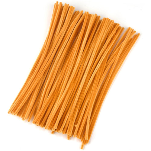 100pcs Chenille Stems Toys DIY Strips Twist Bar Anvil Wire Craft Pipe