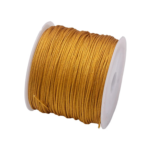 50Yds 0.8mm Crafts Nylon Cord For Jewelry Making Beading Braided Nylon