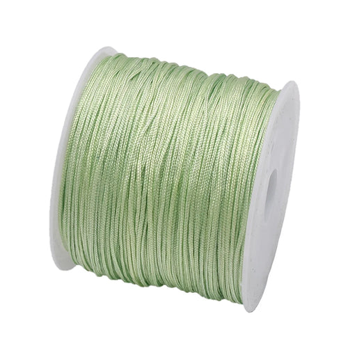 50Yds 0.8mm Crafts Nylon Cord For Jewelry Making Beading Braided Nylon
