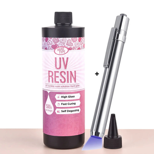 20g/50g/100g UV Epoxy Resin Glue DIY Jewelry Making High Transparency