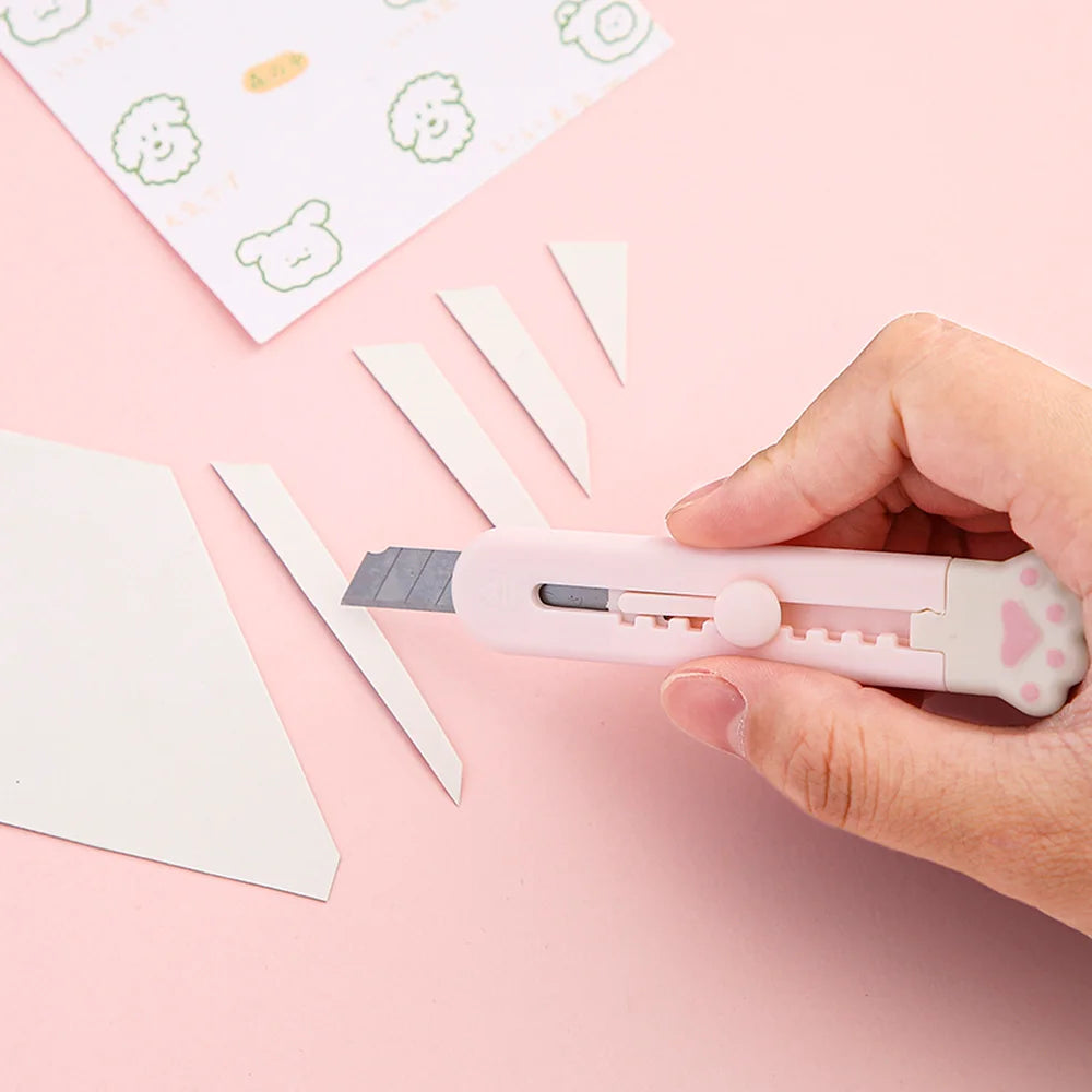Mr.Paper Mini Portable Cat Claw Utility Knife Cute Creative Exquisite