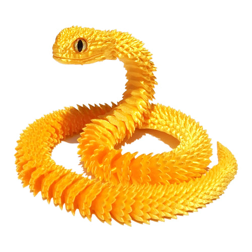 3D Printed Snake Movable Joint Simulation Snake Figurine Creative Home