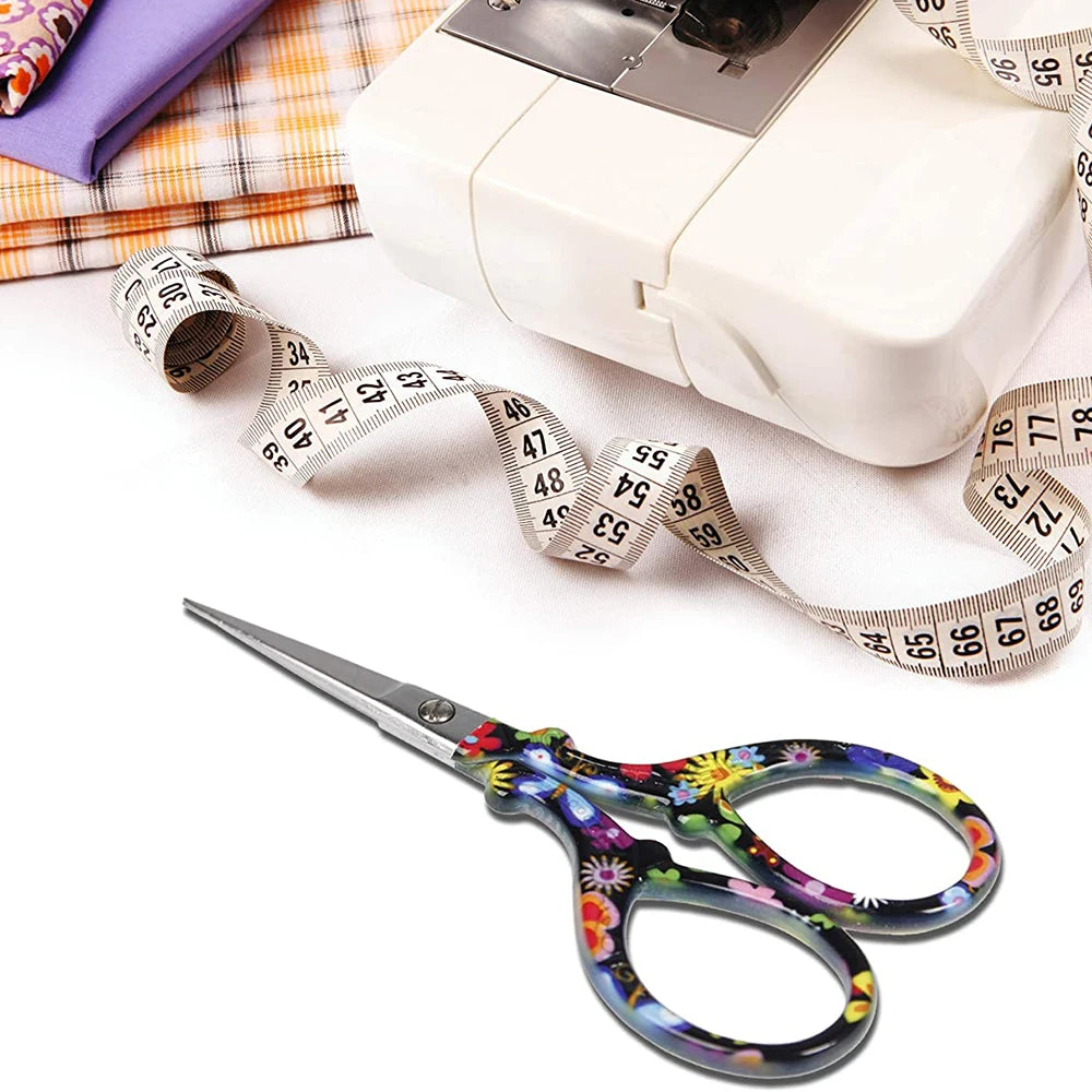 1PC Sharp Embroidery Scissors Sewing scissors with Leather Scissors