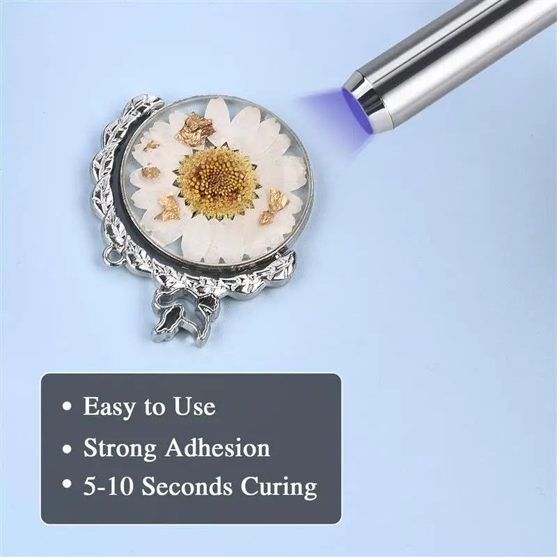 25/50g UV Resin Glue Set Clear Glue Ultraviolet Quick Drying Type With