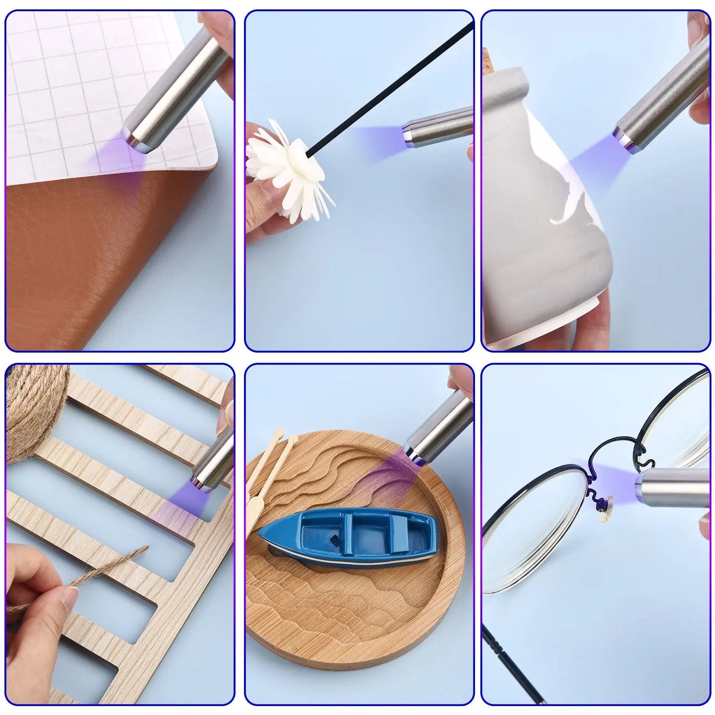 UV Bonding & Welding Glue Kit Super Bonding UV Glue or Black Light