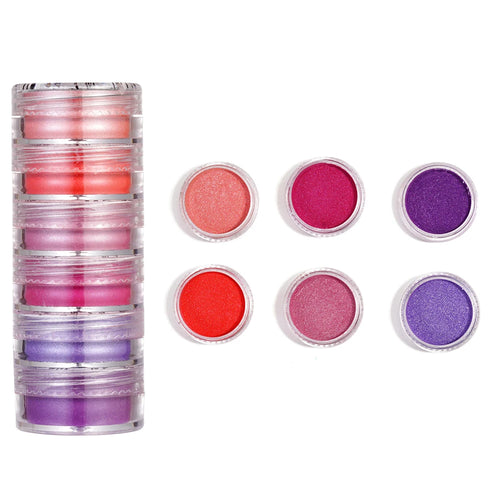 6Colors/Set Pearl Powder Pigment Resin Mold Colorant Dye Pearlescent