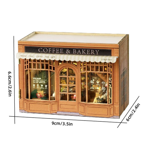 DIY Miniature Doll House 3D Puzzle Small House Assembly Building Model