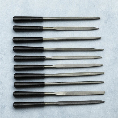 5/10PCS 3x140mm Needle File Set Diamond Jewelry Craft Tool Metal Glass