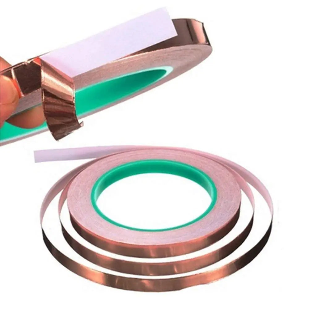 Copper Tape Double-Sided Conductive Copper foil tape for Stained Glass