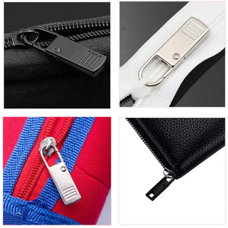 5 PCS Zipper Slider Puller Instant Zipper Repair Kit Replacement