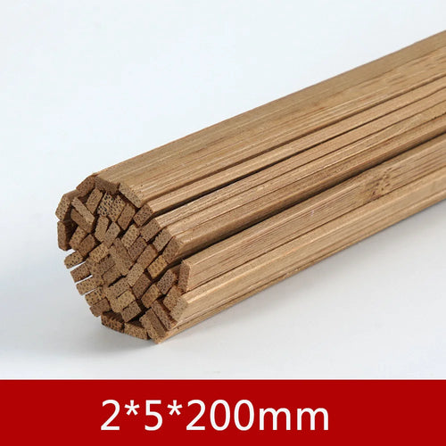 10PCS/Lot Bamboo Wood DIY Building Model Material Handmade Craft