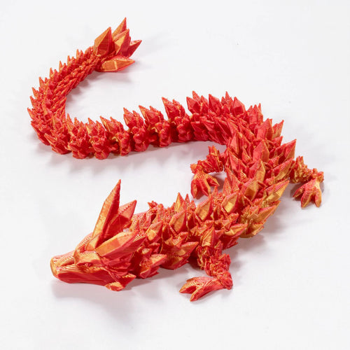 3D Printed Snake Movable Joint Simulation Snake Figurine Creative Home