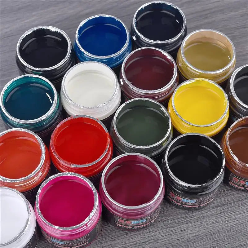 Vegetable Tanned Leather Pigment 50g/Bottle Coloring DIY Leather