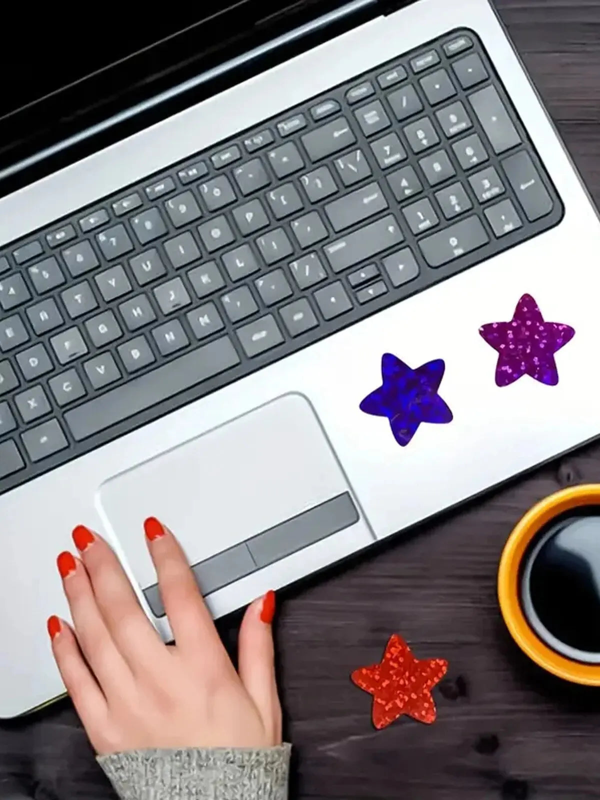 500 Holographic Venus Stickers Per Roll-Perfect for Children's Reward