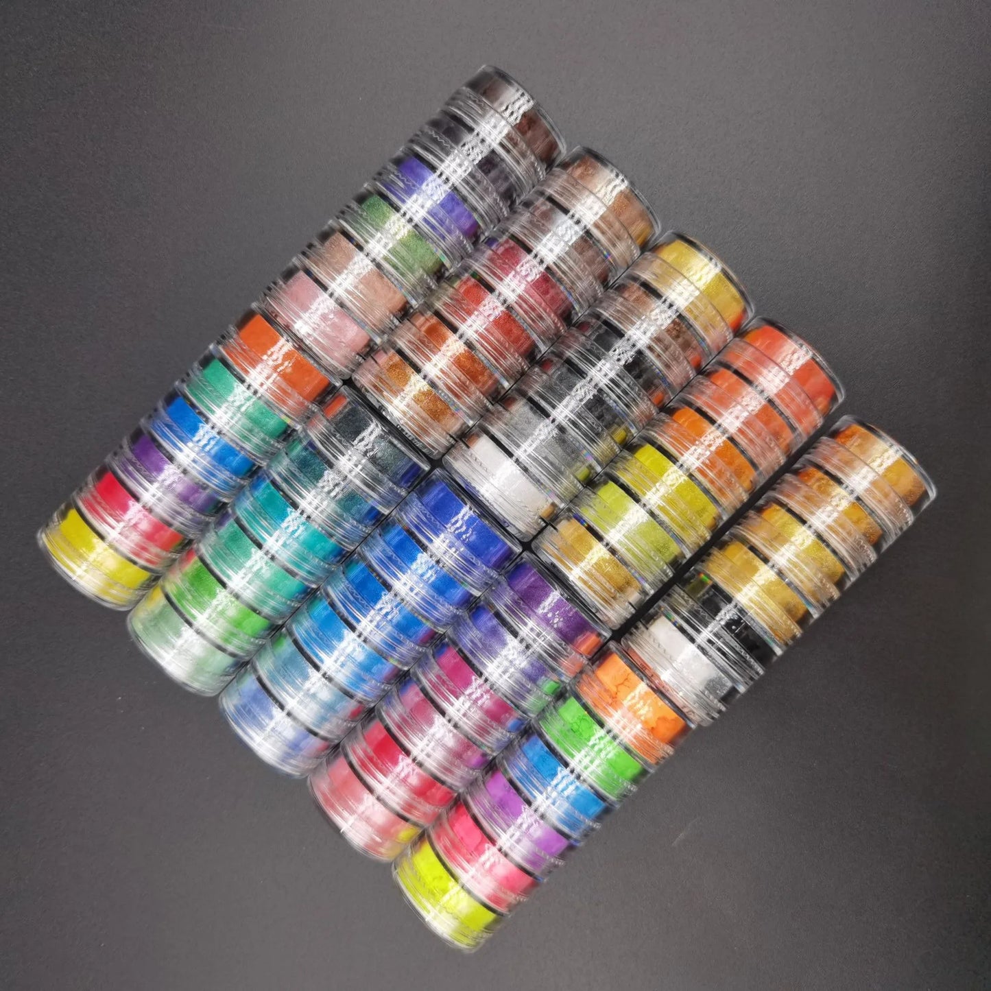 6 Colors/Set Mica Powder for Epoxy Resin Pearlescent Epoxy Resin Dye