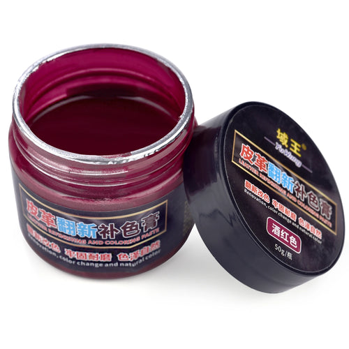 50g/Bottle Leather Coloring Pigment Dye Liquid Leather Repair
