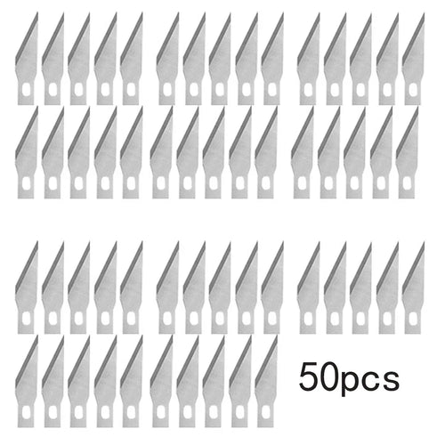 100/50pcs Knife DIY Wood Carving Fruit Food Scalpel Craft Sculpture
