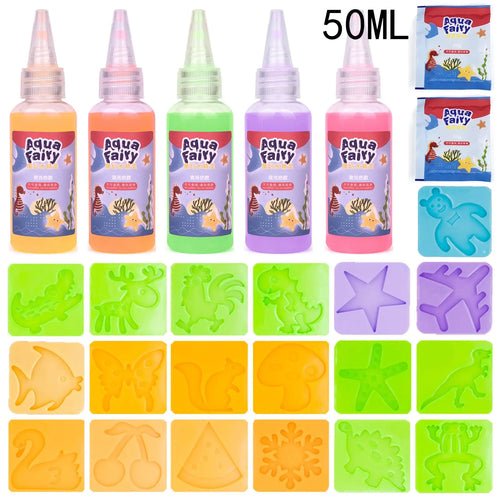 Kids Handmade DIY Craft Painting Stickers Montessori Education Origami