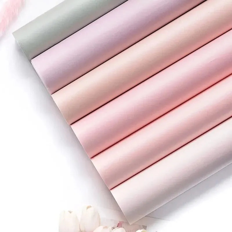 40pcs Tissue Paper 75*52CM Craft Paper Floral Wrapping Scrapbooking