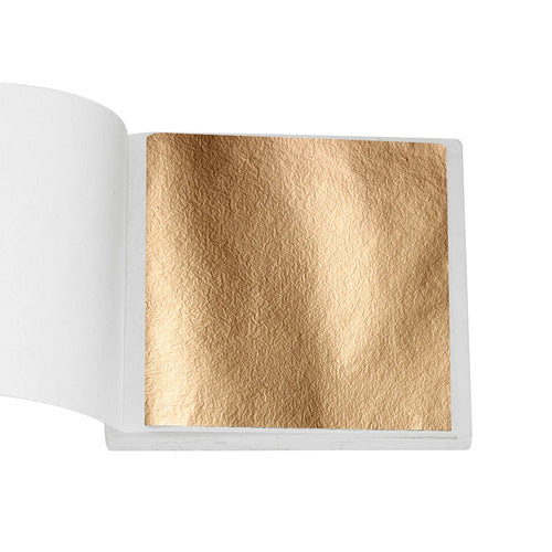 100-200sheets Imitation Gold Foil Paper Leaf Gilding DIY Epoxy Resin