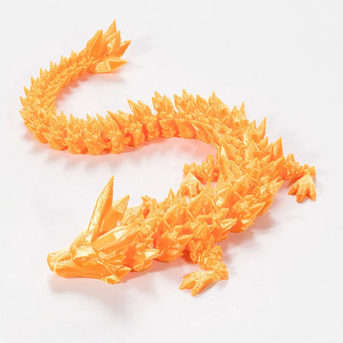 3D Printed Snake Movable Joint Simulation Snake Figurine Creative Home