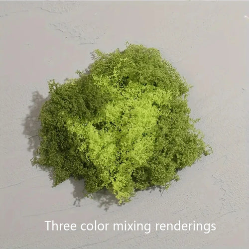 about 20g Artificial Green Plants Polyester Moss Grass Home Living