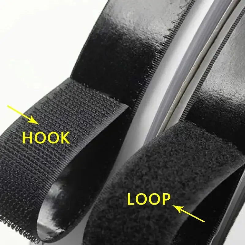 25meters Strong Self Adhesive Hook and Loop Fastener Tape Nylon