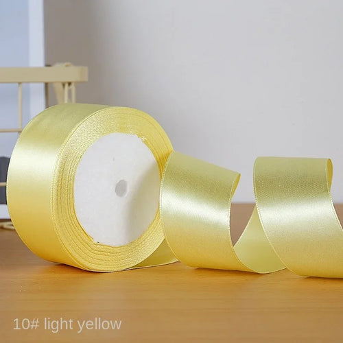 22meters 6mm-40cm Satin Ribbons Crafts Bow DIY Gift Wrap Wine Red