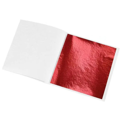 100 Sheets DIY Nail Gold Leaf Sheets Painting Gold Leaf Paper Art