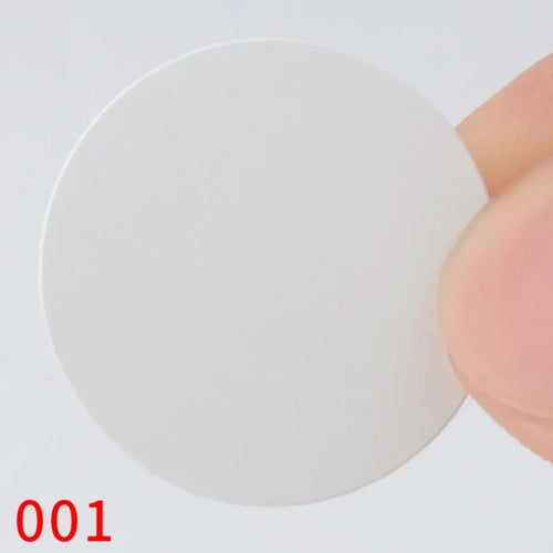 54pcs/Sheet Self Adhesive Furniture Screw Cap Cover Stickers Round