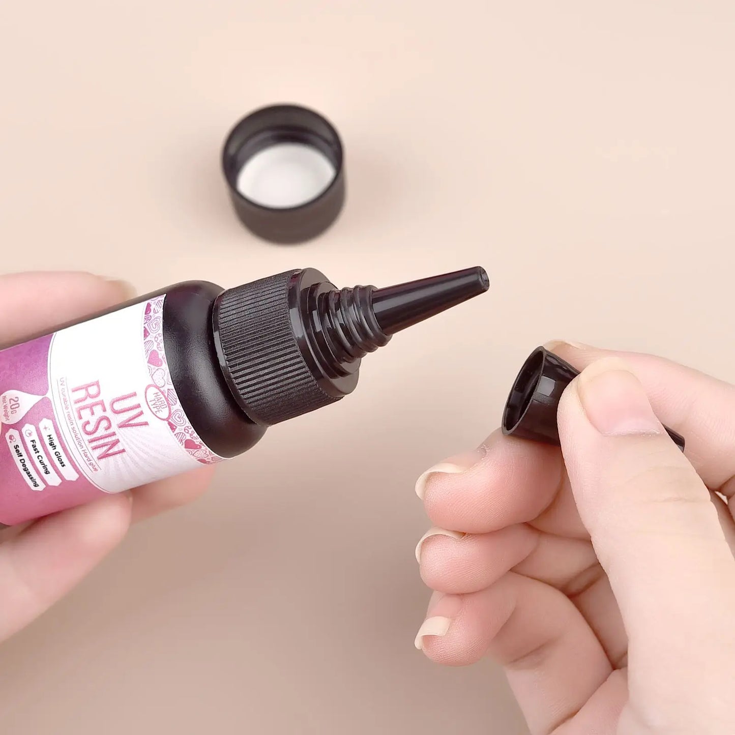 20g/50g/100g UV Epoxy Resin Glue DIY Jewelry Making High Transparency