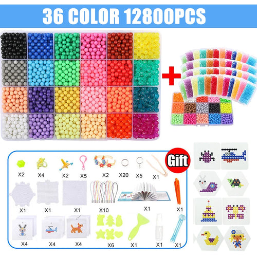 Handmade Magic Water Fuse Beads Creative Beads DIY Art Crafts Toys